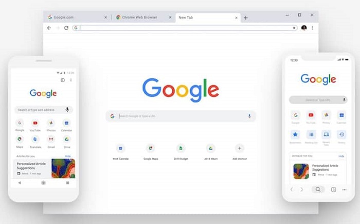 Chrome/Interface de Google Chrome