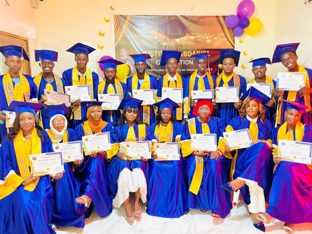 Célébration de l’Excellence à l’Institut SABDARIFA : Graduation de la sixième promotion des Étudiants en BTS Géomatique