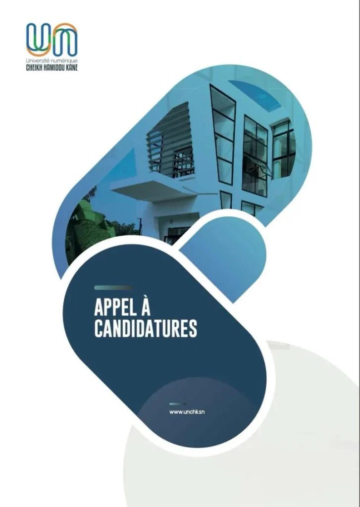 RECRUTEMENT – L’Université numérique Cheikh Hamidou KANE (UN-CHK)