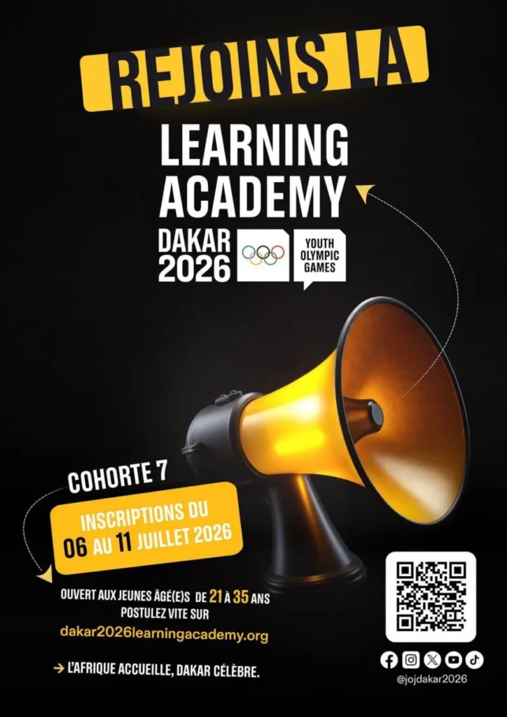 Les candidatures pour la 7e cohorte de la Dakar 2026 Learning Academy sont ouvertes Les candidatures pour la 7e cohorte de la Dakar 2026 Learning Academy sont ouvertes